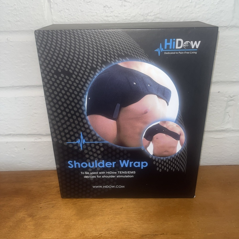 Hidow Shoulder Wrap for TENS Unit and EMS Device
